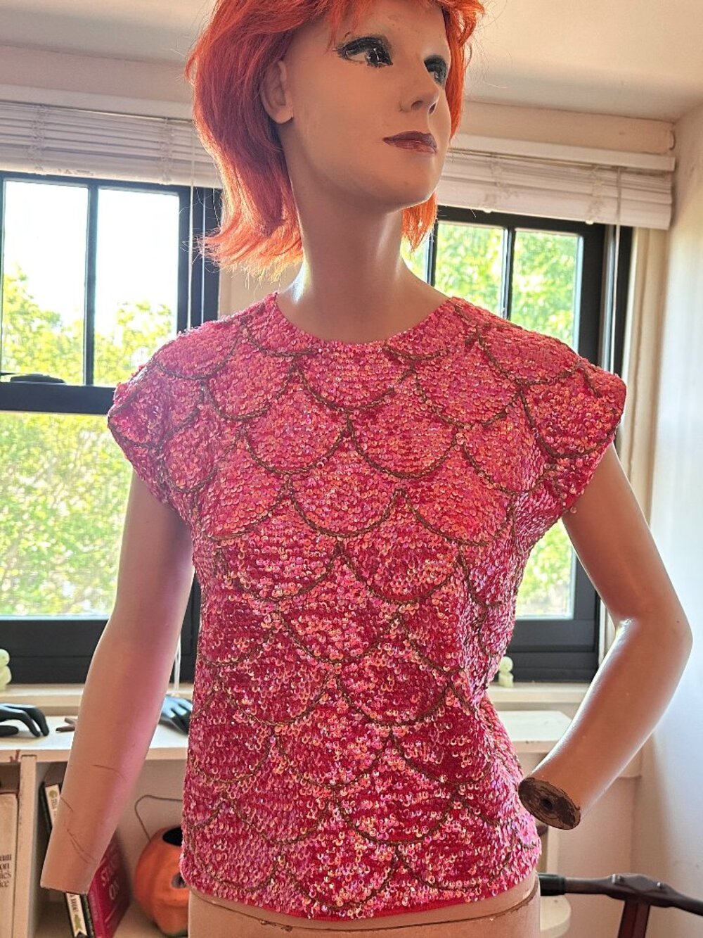 Vintage Sequin top
